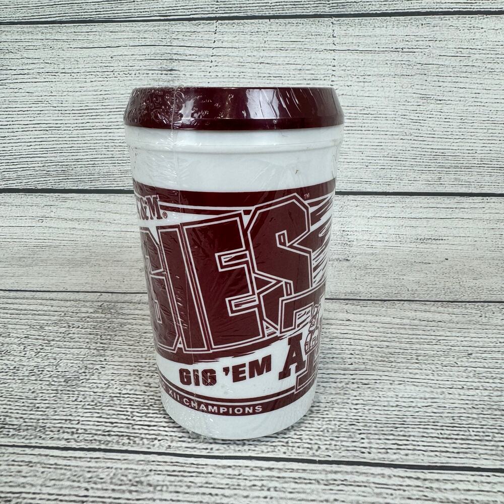 Texas A&M Aggies White & Maroon Vintage 1998 Champions Cup